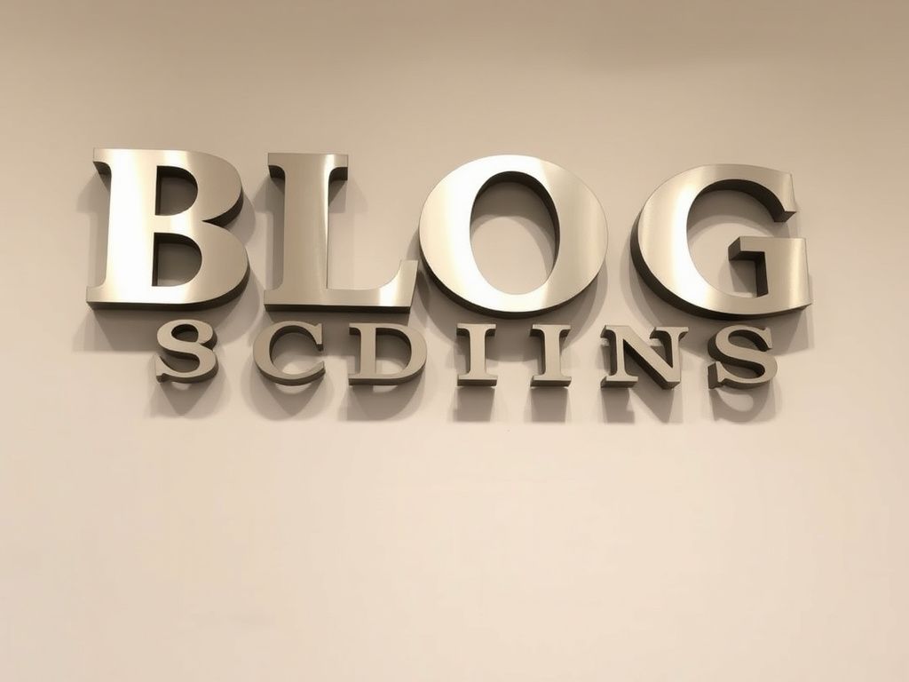 Font Selection Laser-Cut Metal Signs: A Comprehensive